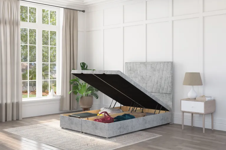 Sunrise Ottoman bed | Affordable Luxury Storage Bed | GB Beds 2
