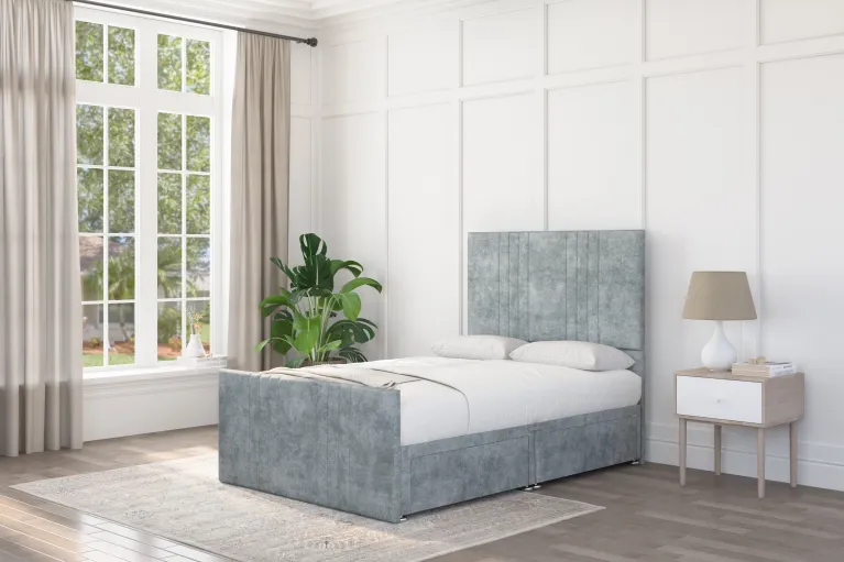 Turin Divan Bed Set with Mattress | GB Beds