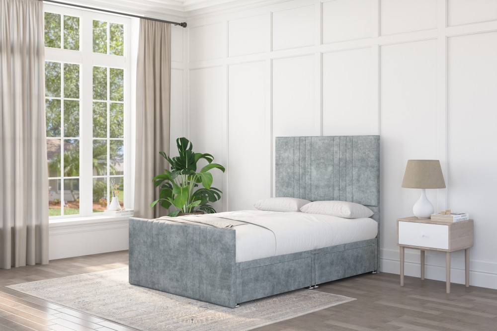 Turin Divan Bed Set with Mattress | GB Beds