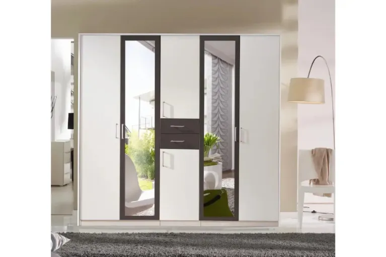 Diver Wardrobe | Double Hanging Rails & 2 Shelves 2