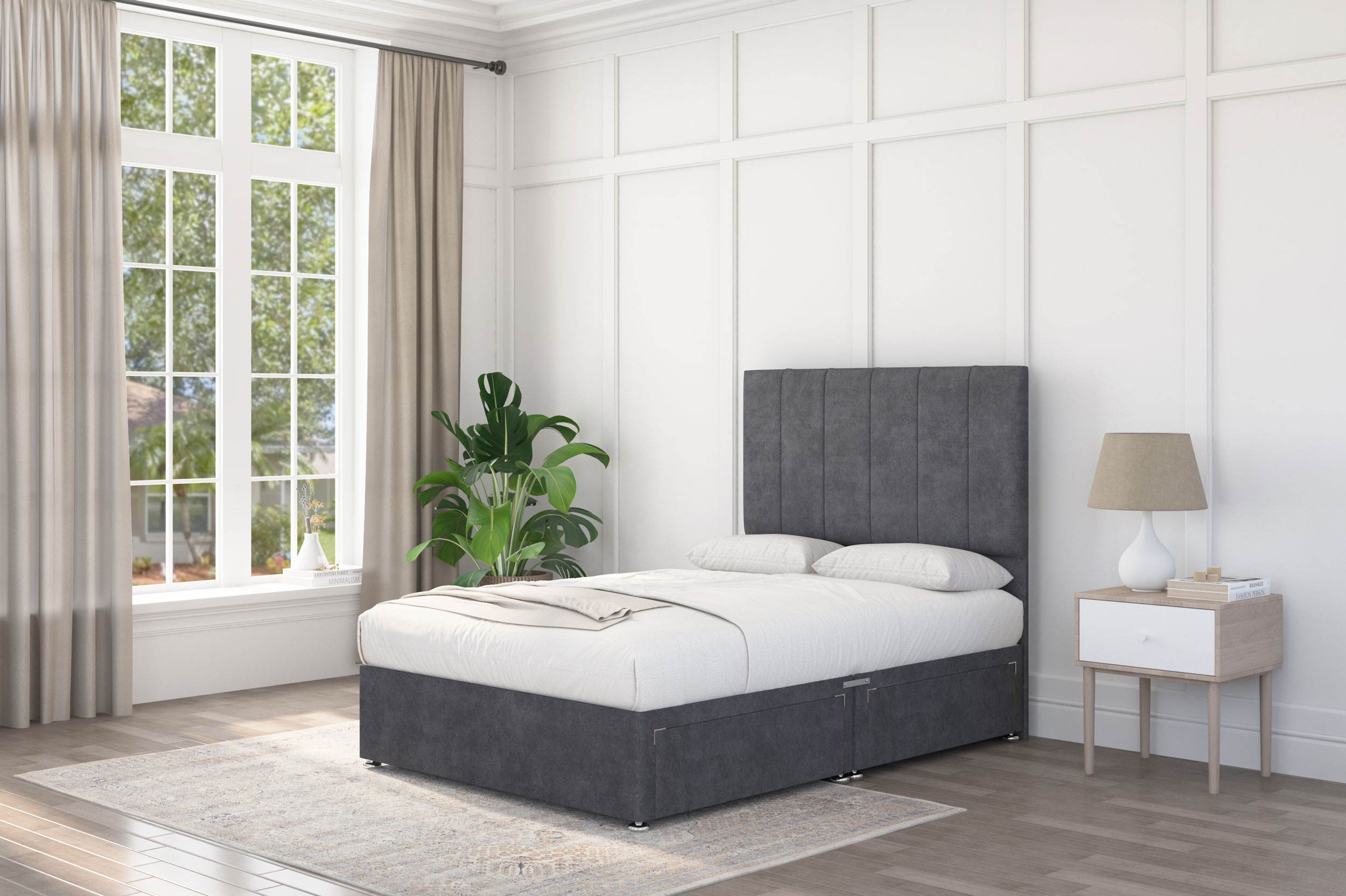 Panache Divan Bed Set with Mattress | GB Beds