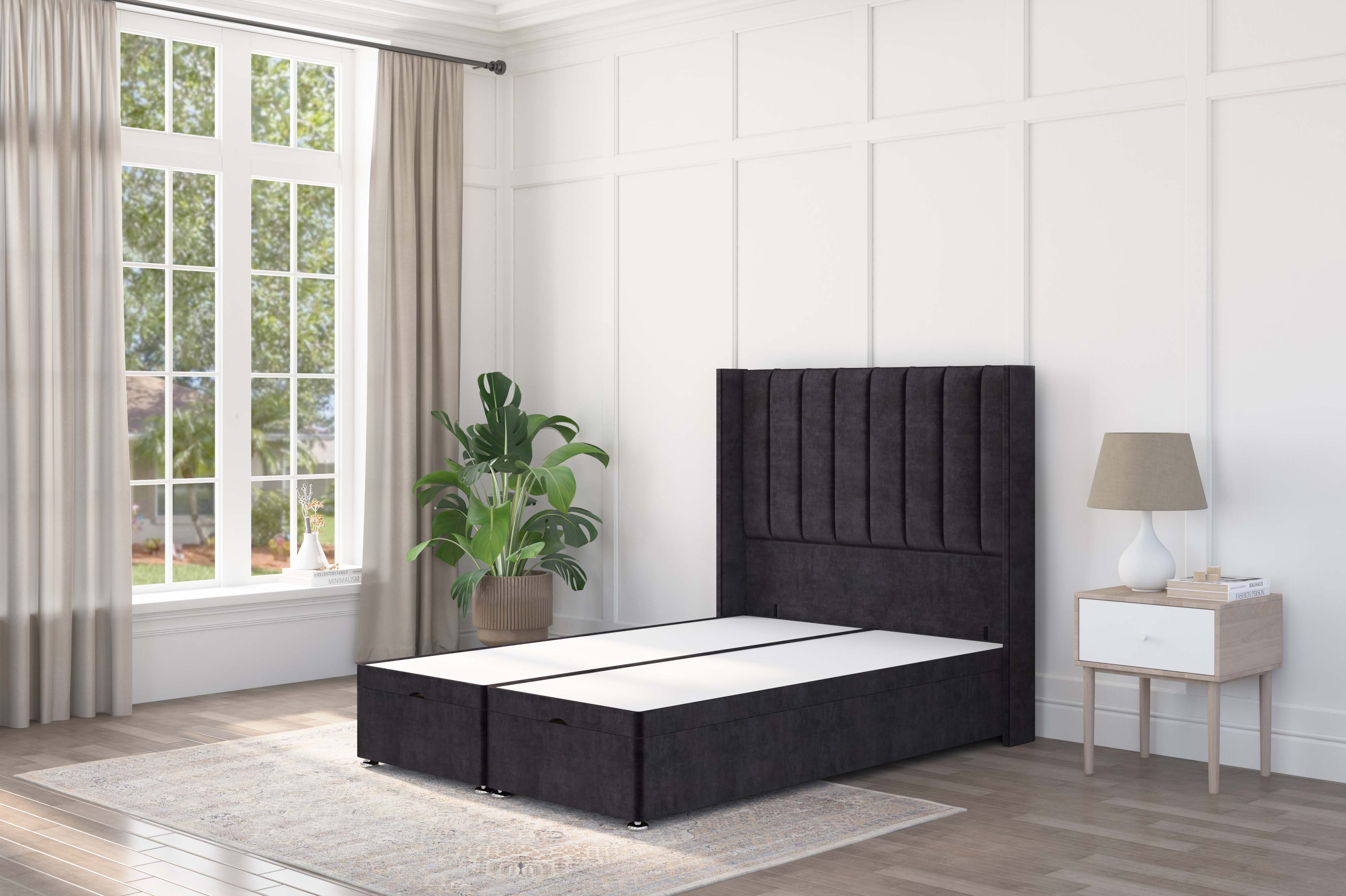 Madrid Storage Ottoman Bed | Affordable Luxury Storage Beds | GB Beds