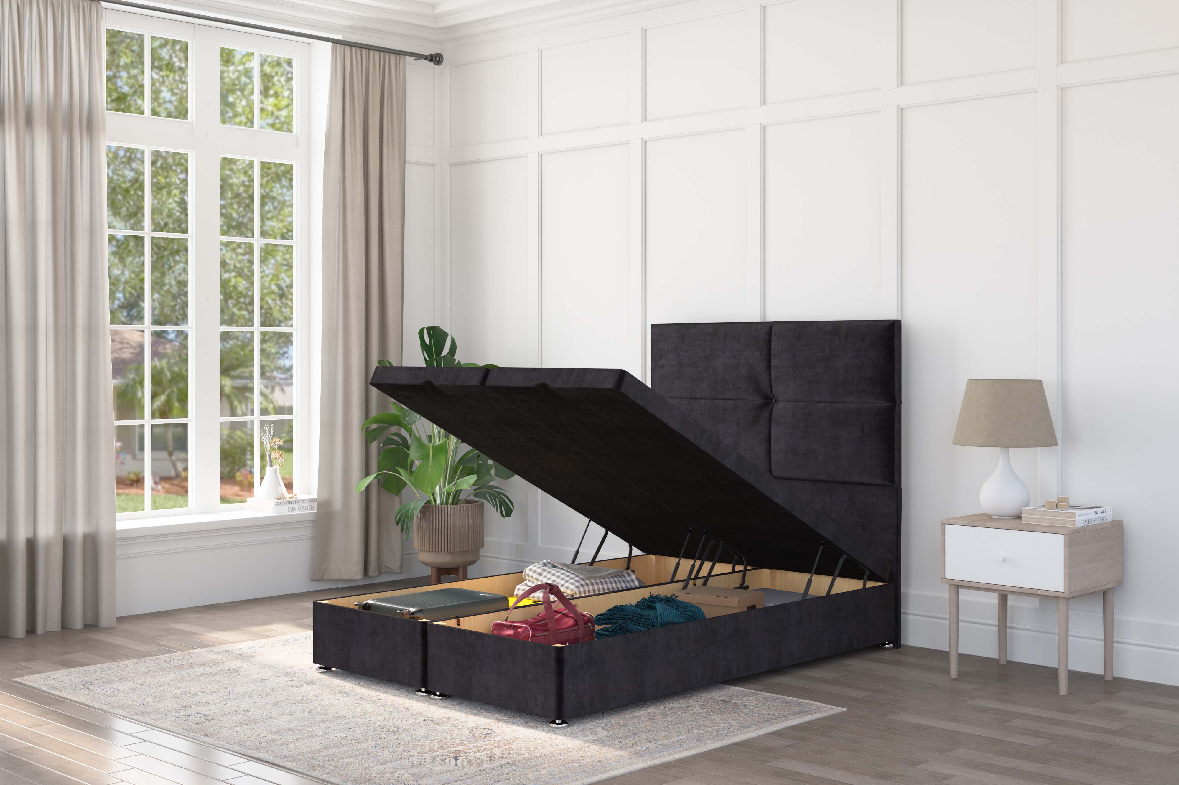 Milano Ottoman bed | Affordable Luxury Storage Beds | GB Beds